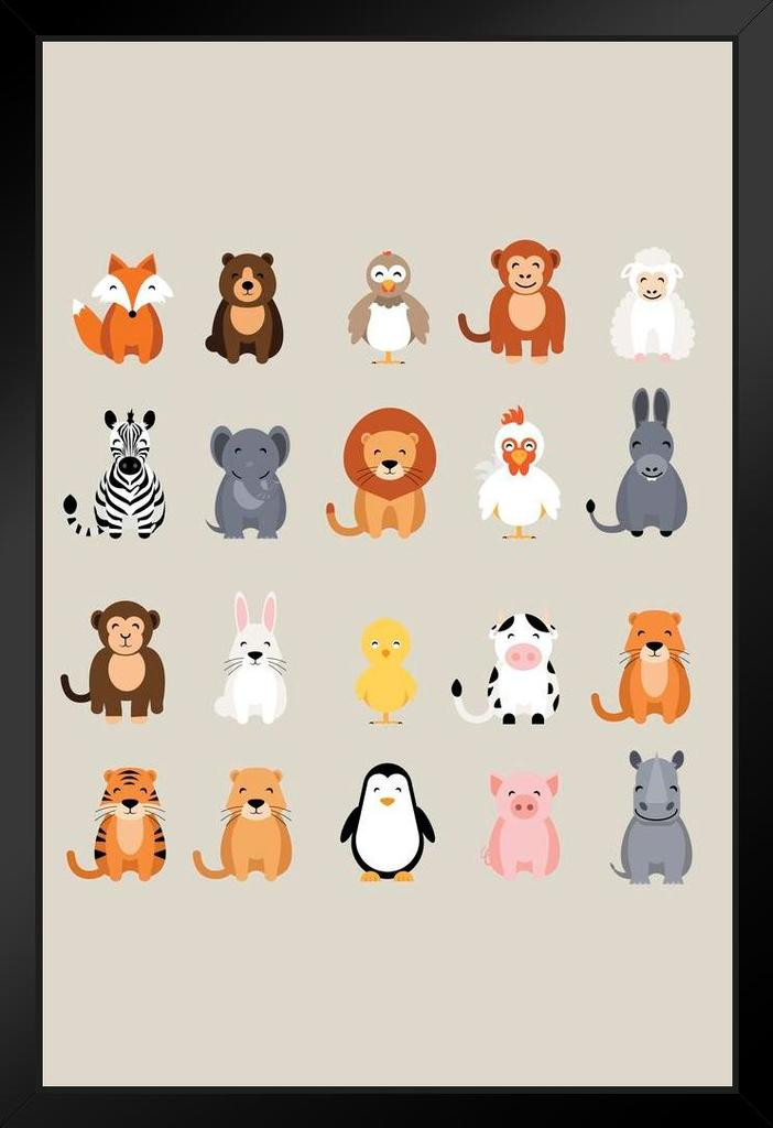 Cute Animal Drawings For Kids
