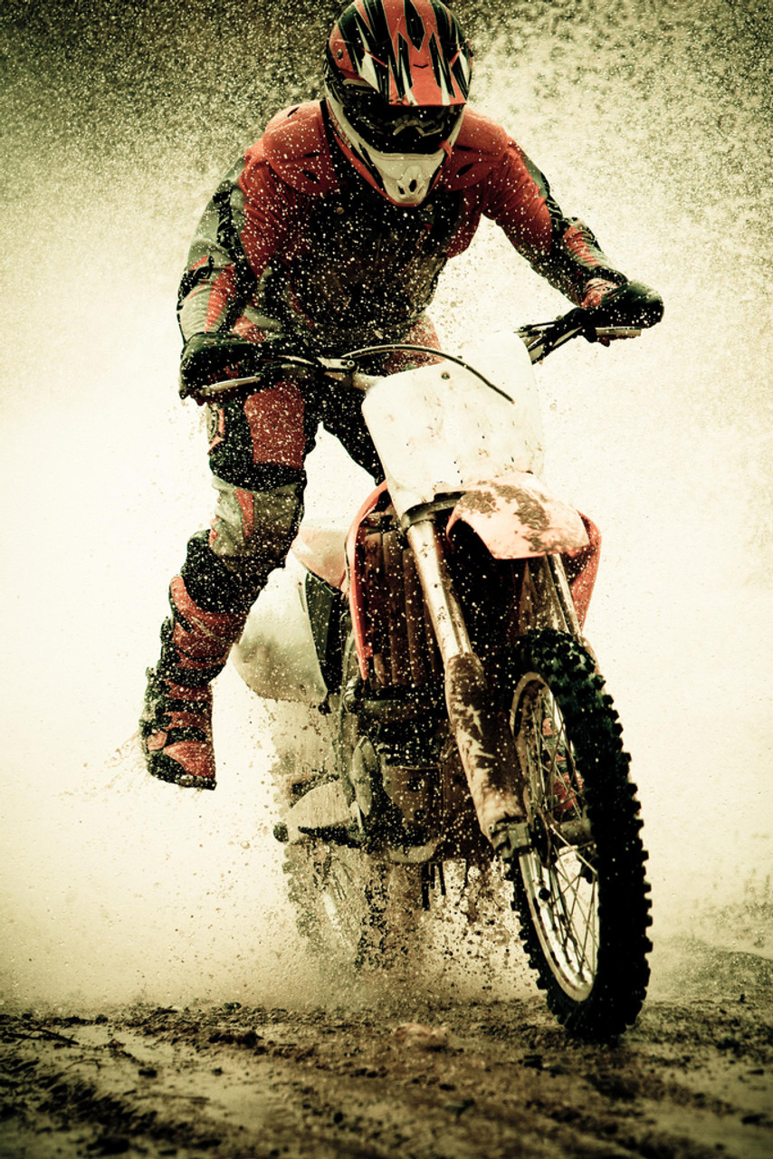 Art Poster Motocross sport