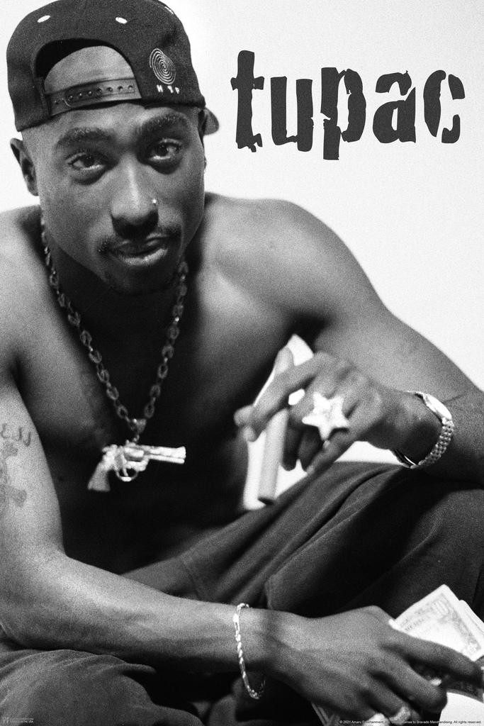 Tupac Posters 2Pac Poster Tupac Smoking Blunt 90s Hip Hop