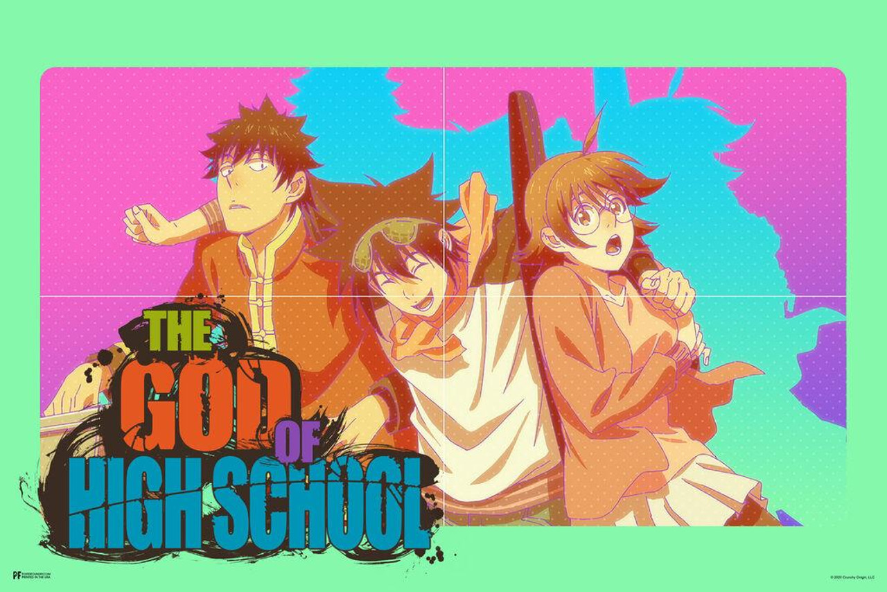The God of High School Anime Series Trio Crunchyroll Webtoon God of  Highschool Poster Manga Jin Mori Anime Poster Bedroom Decor GOHS Anime  Merchandise
