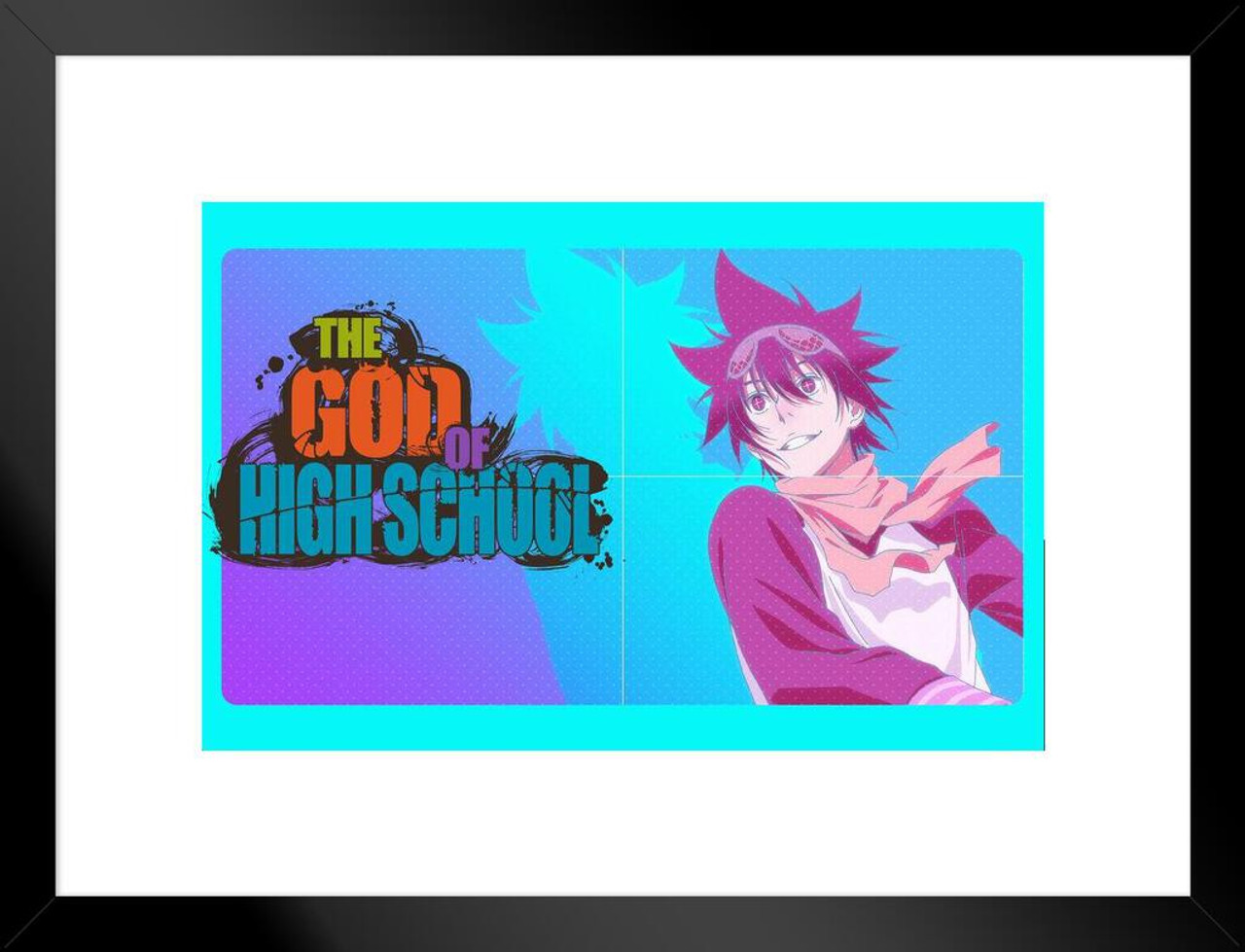 The God of High School Anime Series Credits Crunchyroll Webtoon God of  Highschool Poster Manga Jin Mori Anime Poster Bedroom Decor GOHS Anime  Merchandise Matted Framed Wall Decor Art Print 20x26 