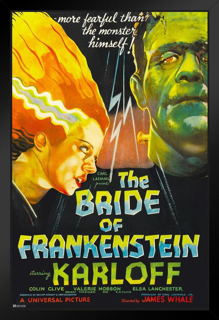 bride of frankenstein poster