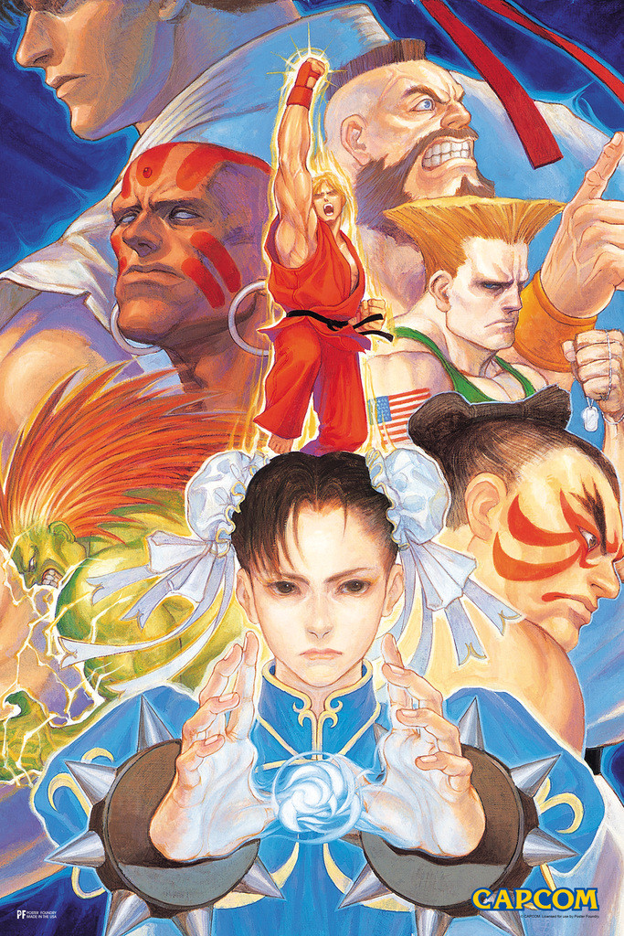 Capcom Fighting Collection2 ポスター　限定　レア Capcom Fighting Collection2 ポスター 限定 レア Capcom Fighting