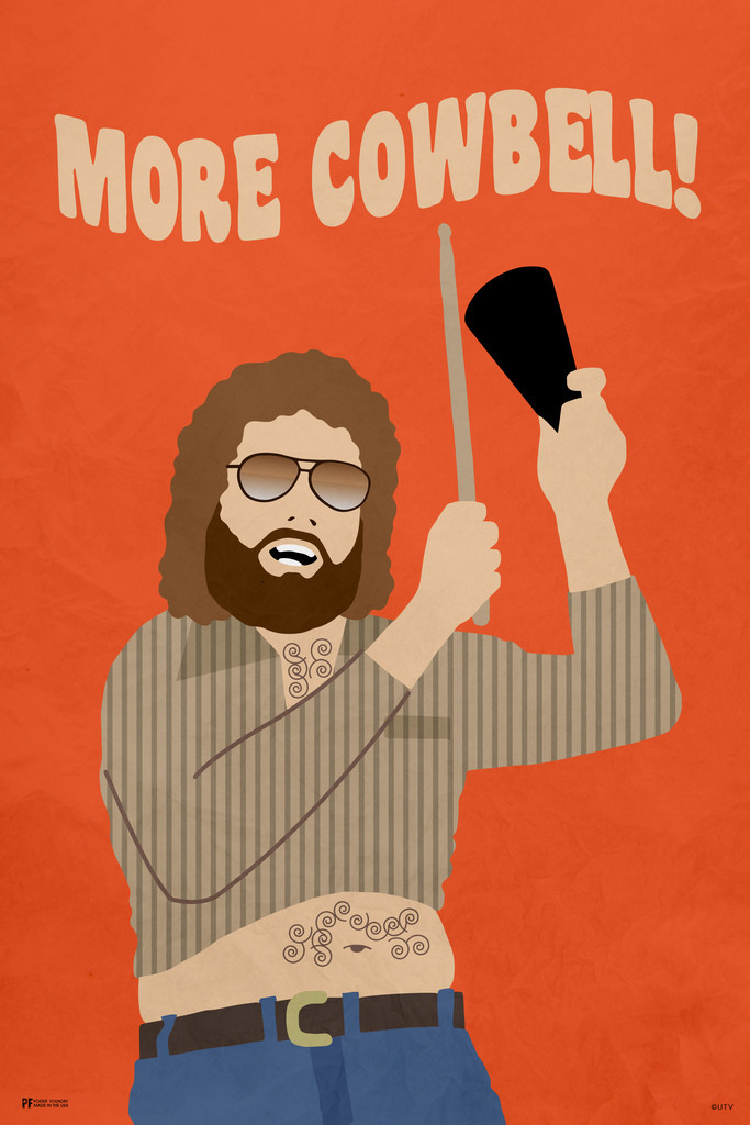 Saturday Night Live Poster More Cowbell Sketch Comedy Funny Will ...