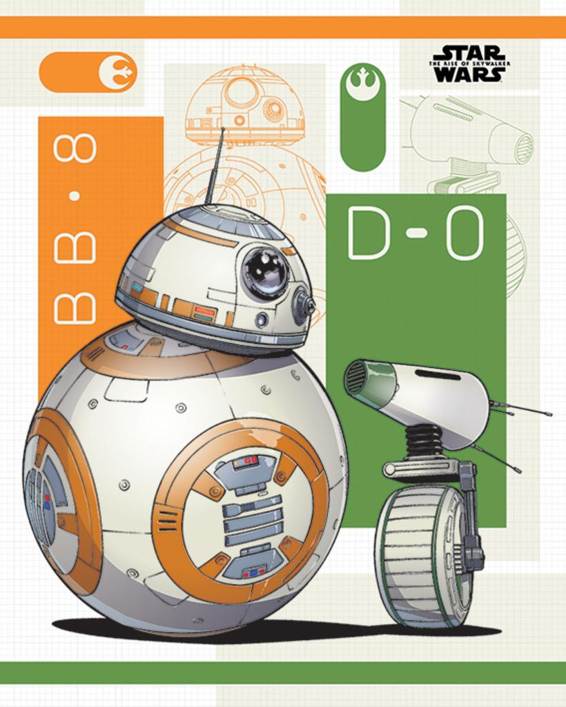 8/0415p15 スター・ウォーズ BB-8 ポスター Poster - Star Wars Bb-8