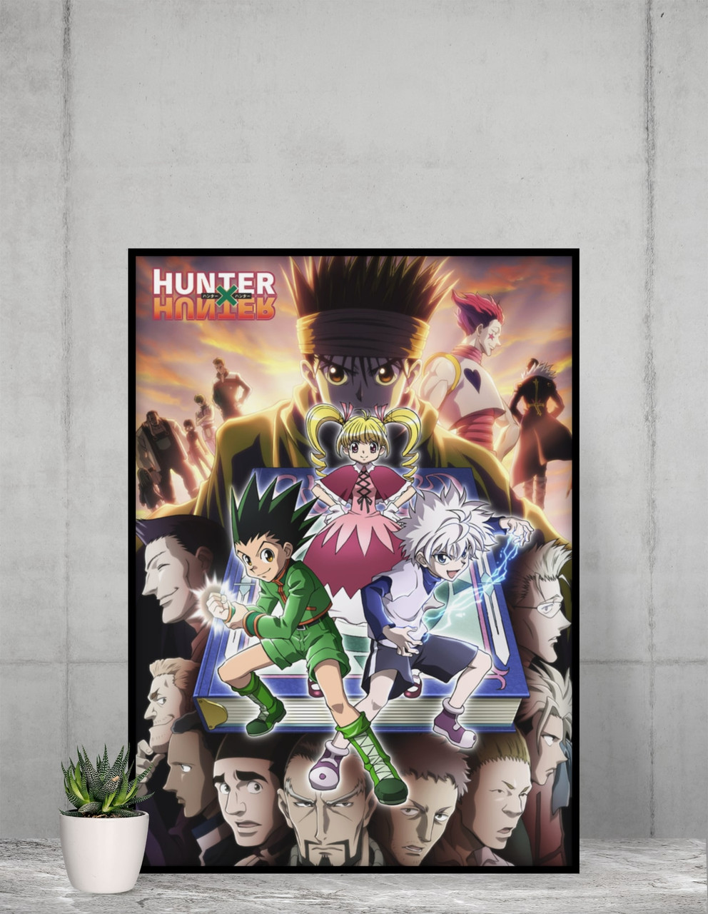  Hunter X Hunter Anime Posters Modern Wall Decor Anime Merch HxH  Wall Art Movie Posters Chimera Ant Arc Decoration for Living Room Home  Decor Japanese Manga Cool Wall Decor Art Print