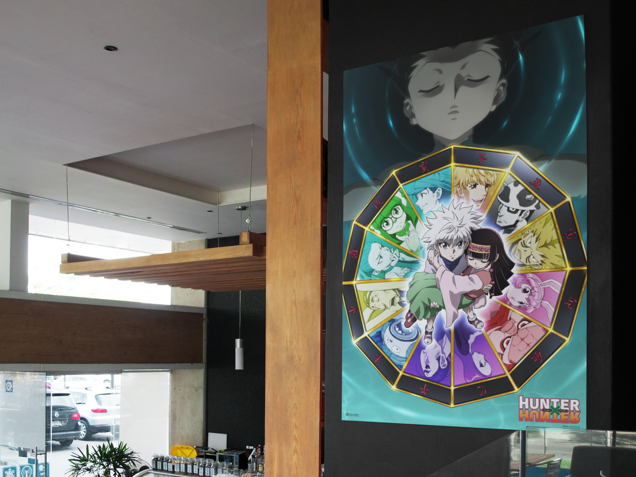 Hot Japan Anime Hunter X Hunter Cosplay Home Decor Wall Scroll