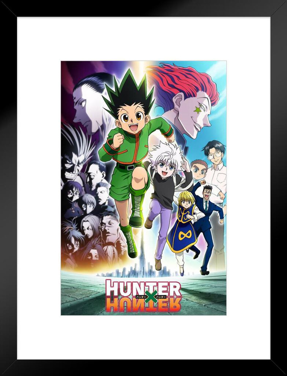 Hunter X Hunter Anime Merch Graphic Wall Art Anime Posters HxH Cool Movie  Poster Wall Decor Heavens Arena and Yorknew City Arc Artwork Japanese Manga  Series Matted Framed Art Wall Decor 20x26 