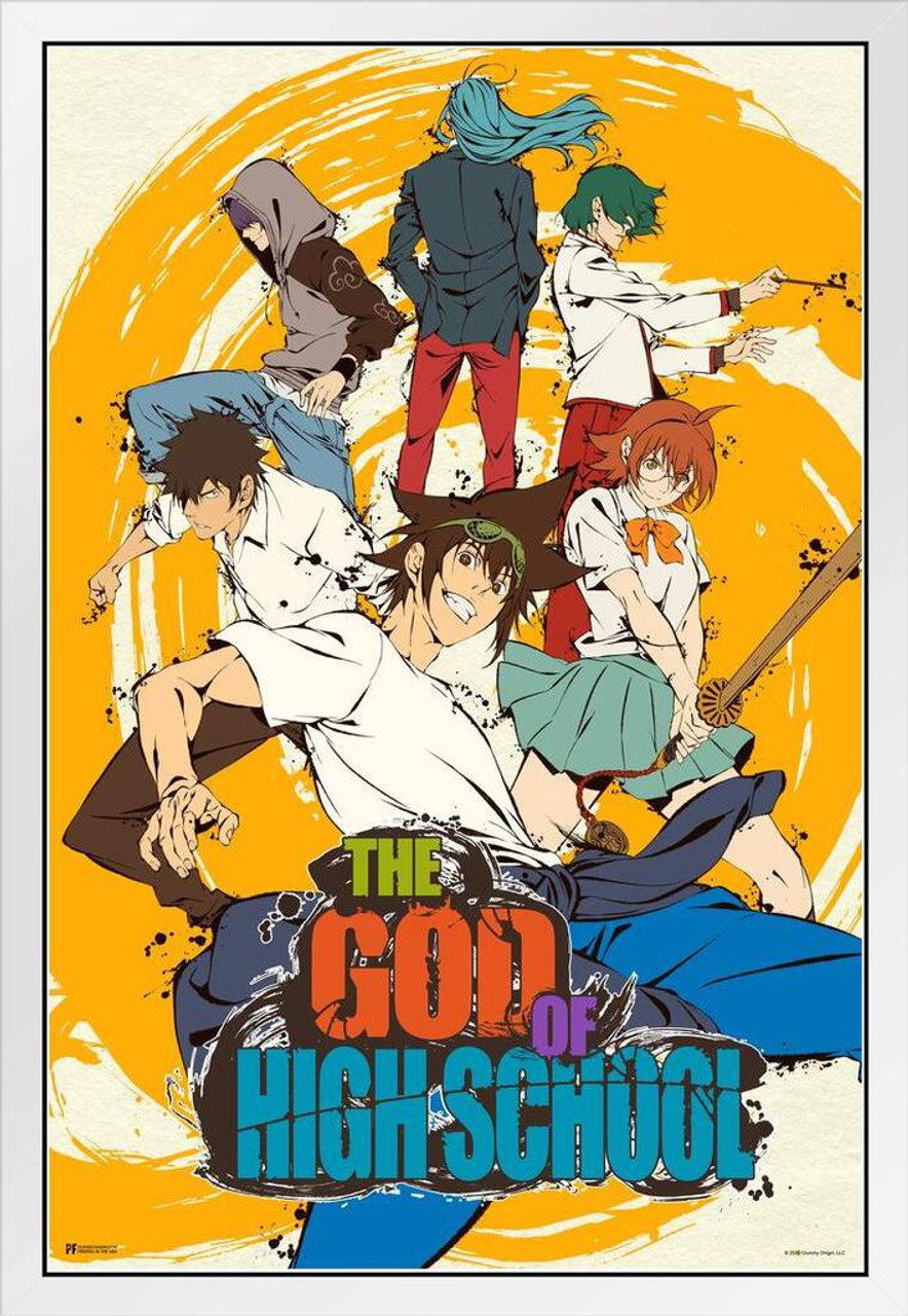 The God of High School Teaser Anime Series Crunchyroll Webtoon God of  Highschool Poster Manga Jin Mori Anime Poster Bedroom Decor Manhwa GOHS  Anime