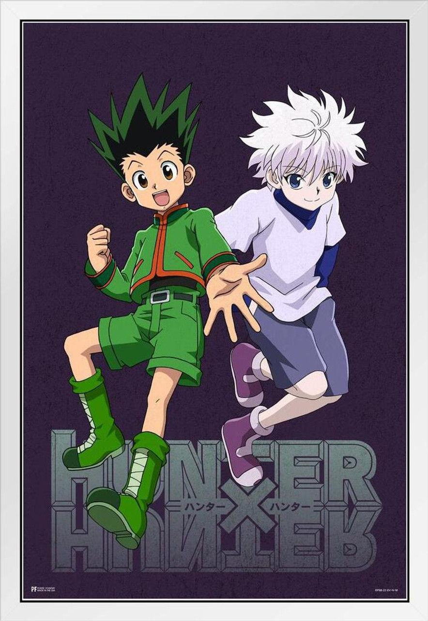 Hunter X Hunter , Killua Poster, Gon Poster, Boys Print, Main Characters ,  Anime Poster, Art Print: Handmade, HXH Killua HD wallpaper