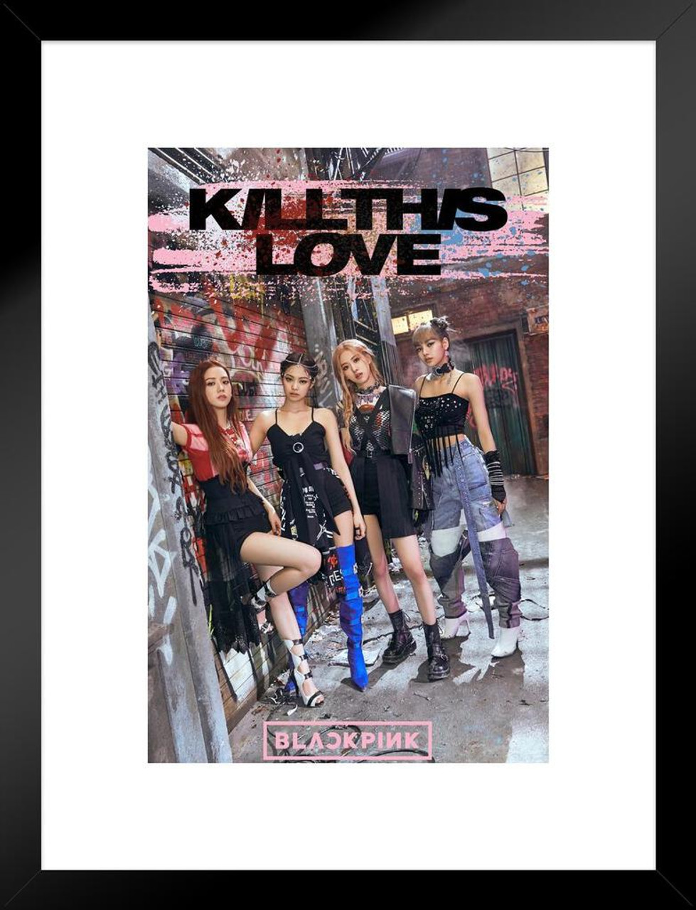 Blackpink Poster Merchandise Kill This Love Group Photo Rose Lisa Jisoo  Jennie Kpop Merch Album Kpop Room Decor For Walls Official Birthday