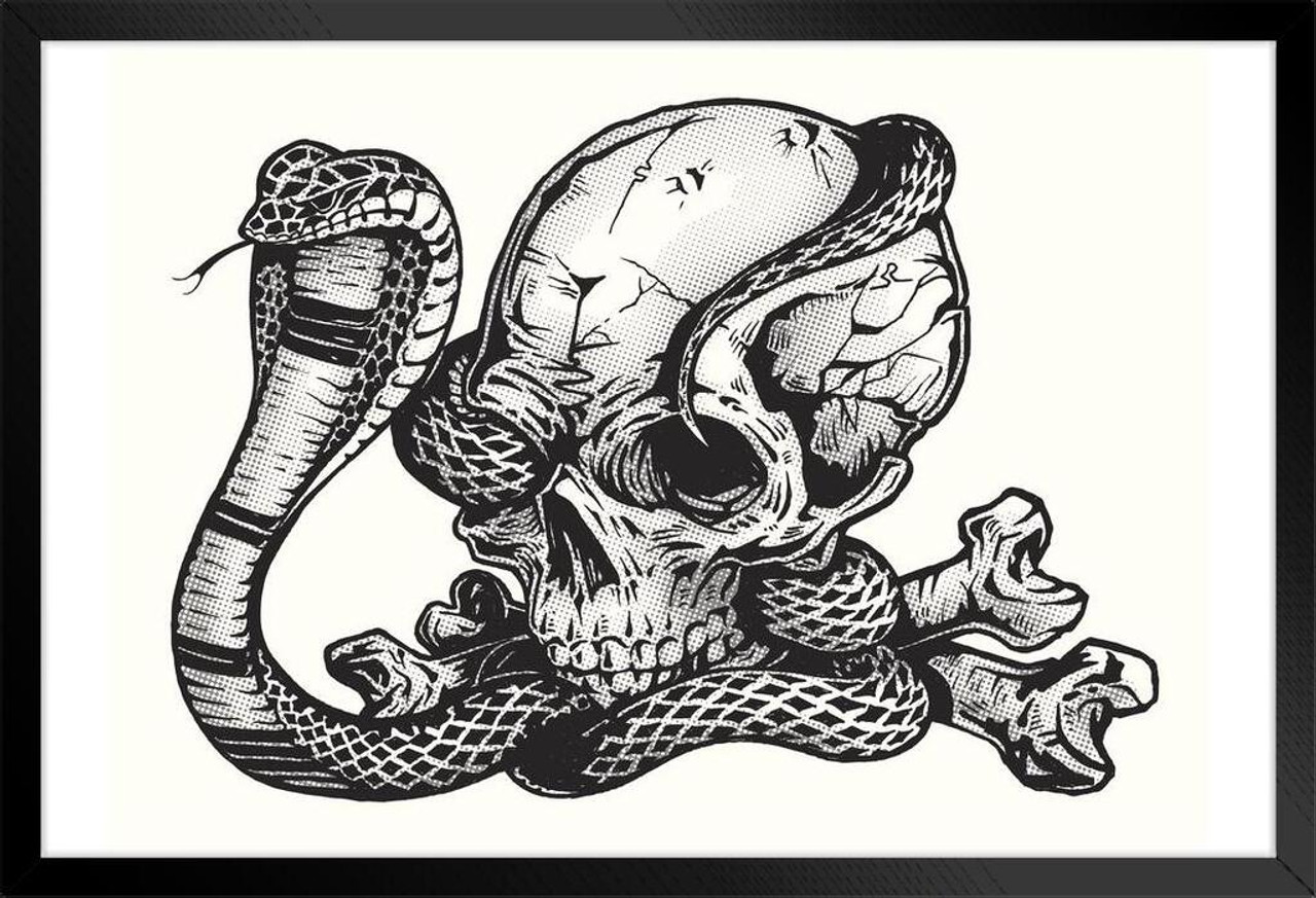 skull tattoo sketch with rotary machines, needles, grips on wooden  background Stock Photo | Adobe Stock