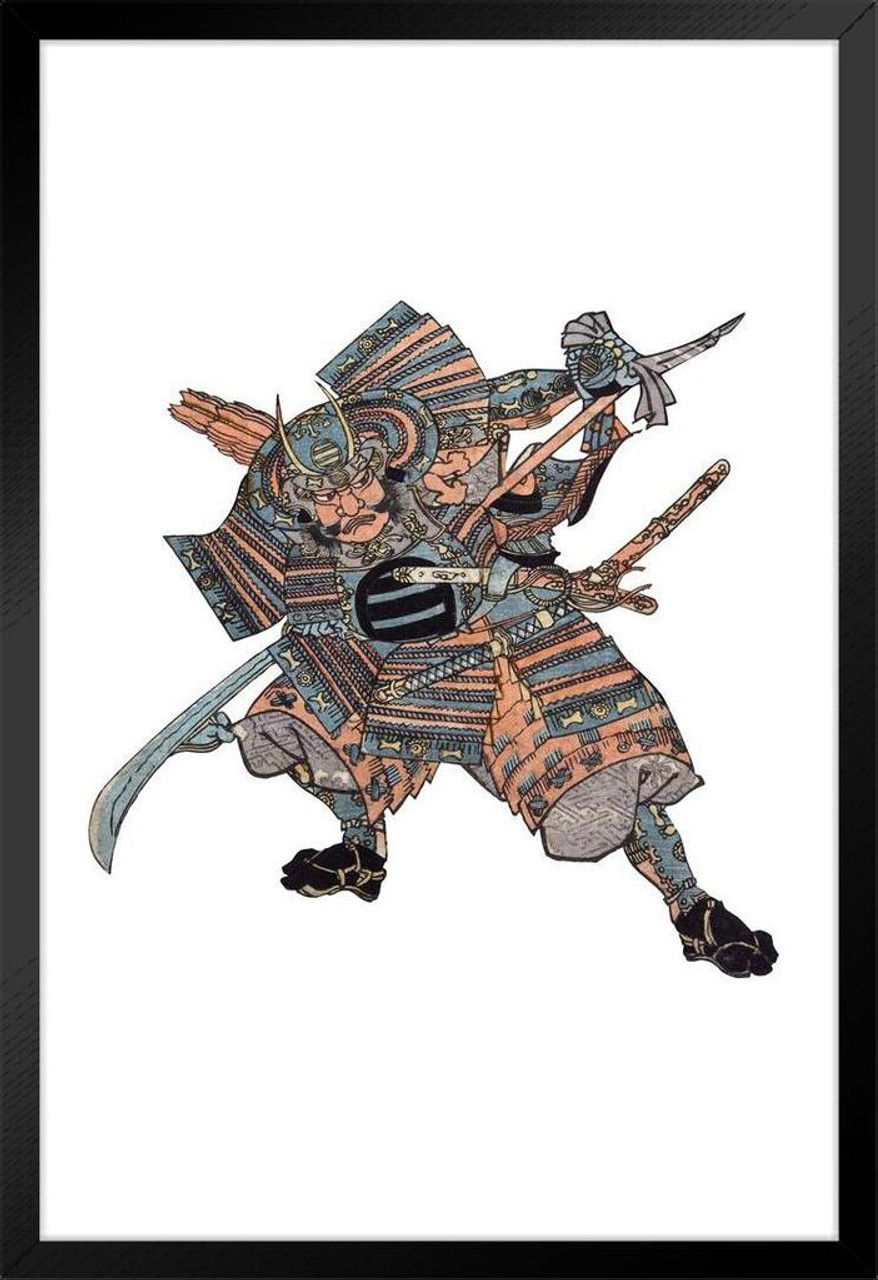 Soldier: Samurai. /Na Samurai Field Marshal. Japanese Woodblock Print,  1597. Poster Print by Granger Collection - Item # VARGRC0054911 - Posterazzi