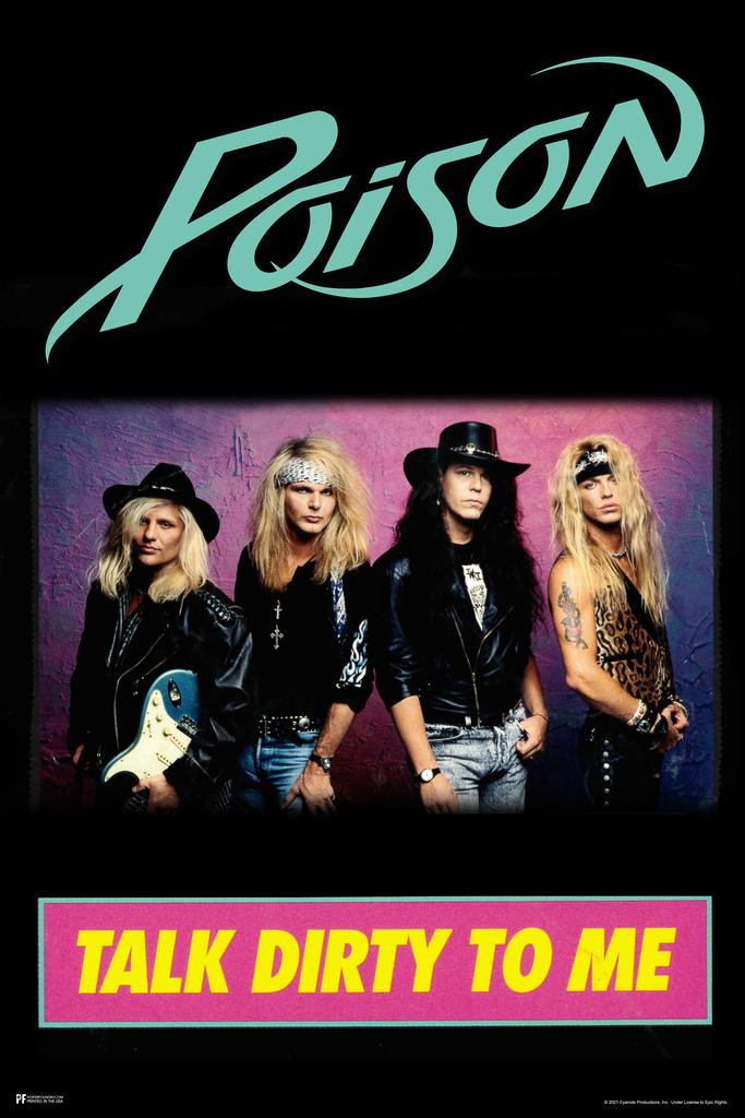 Laminated Poison Talk Dirty To Me Group Shot Heavy Metal Music