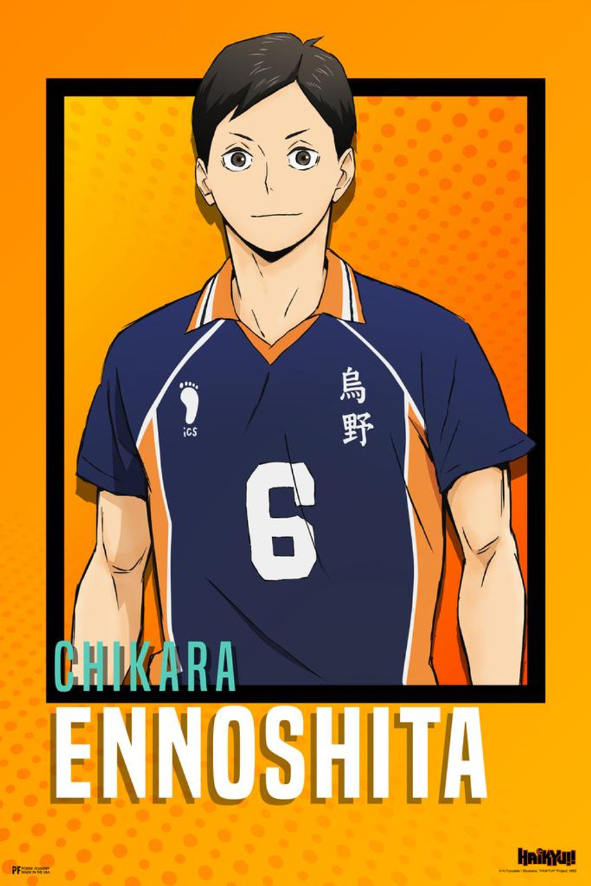 Haikyuu Characters To The Top Anime Posters