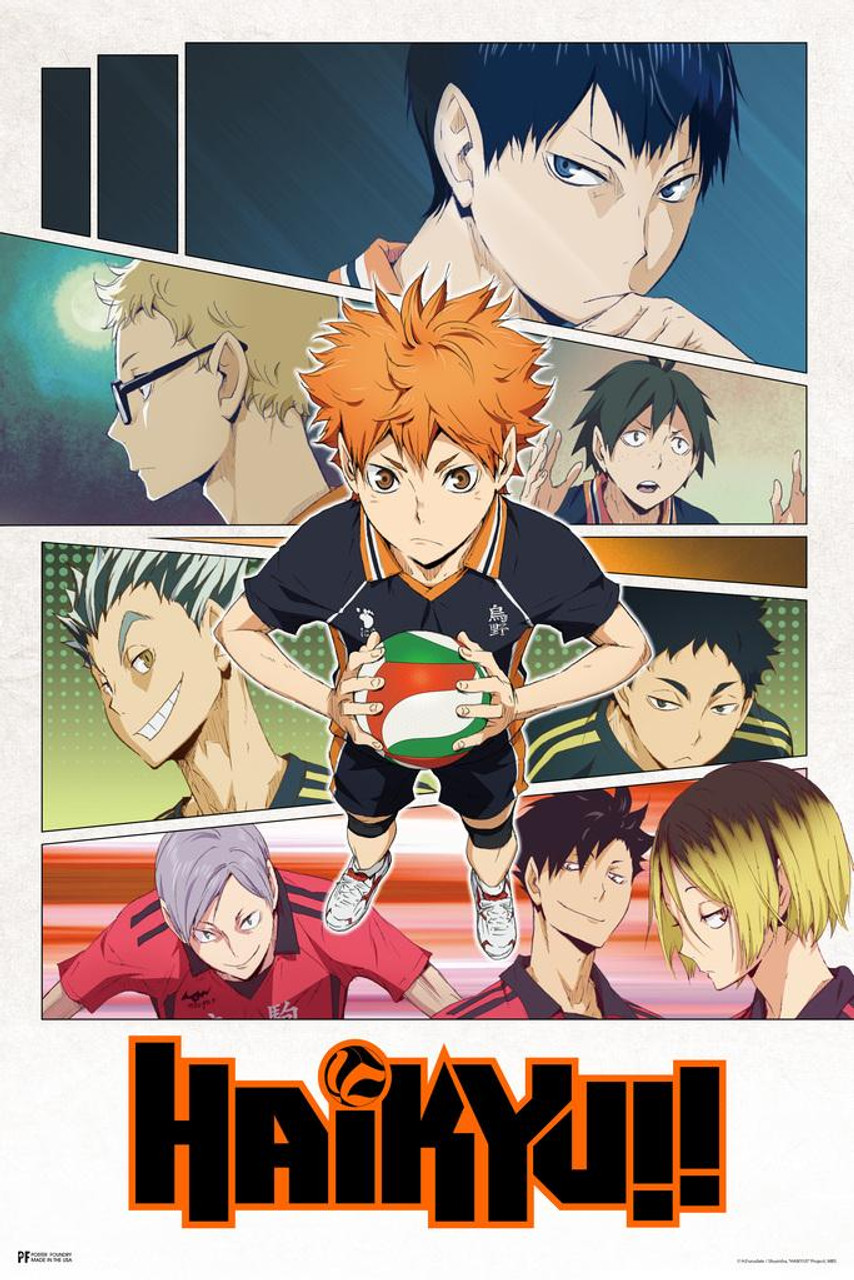 What's up with the guy in Haikyuu? I see him a lot with other really  powerful anime characters. Maybe it's because I haven't watched it, but I  just wanna know what the