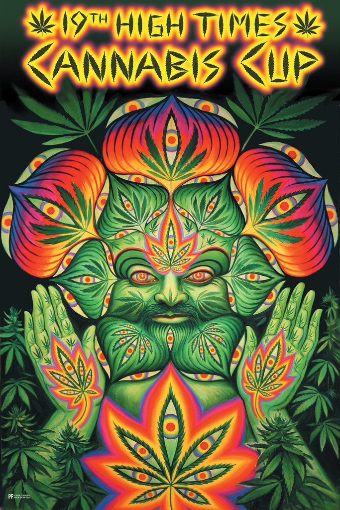 High Times 19th Cannabis Cup Cool Wall Art Print Poster 12x18