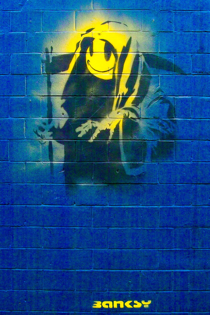 Death Banksy Stencil - Banksy Graffiti, Banksy Prints, Death Stencil,  Graffiti Art, Banksy Wall Art