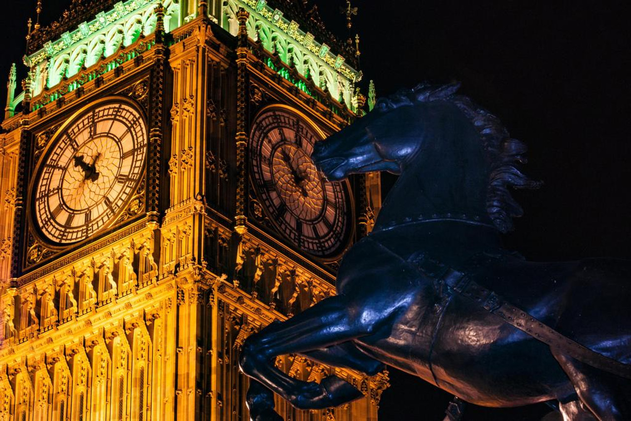 Big Ben Clock Tower, Posters, Art Prints, Wall Murals