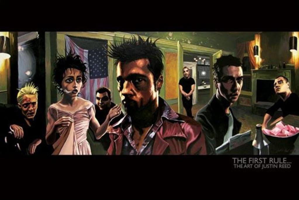 The First Rule The Art of Justin Reed Poster 36x24 inch - Poster
