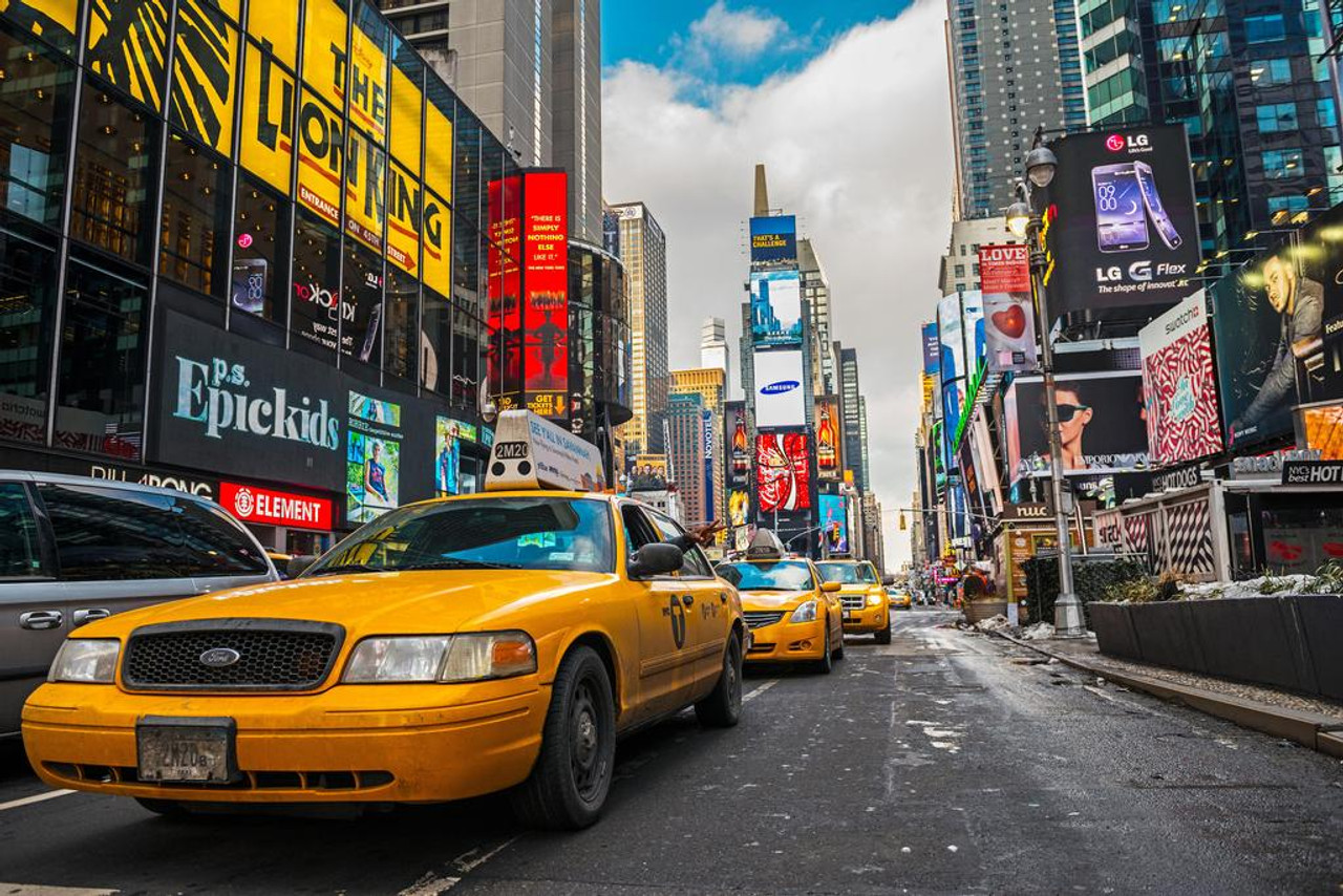  Times Square New York City NYC at Night Photo