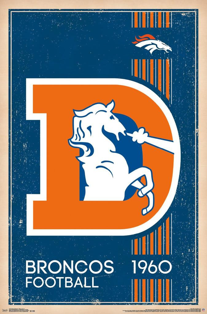 Denver Broncos Throwback Logo Denver Broncos Retro Throwback Logo