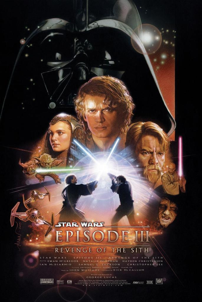 Star Wars Episode III 3 Revenge of the Sith Drew Struzan Movie