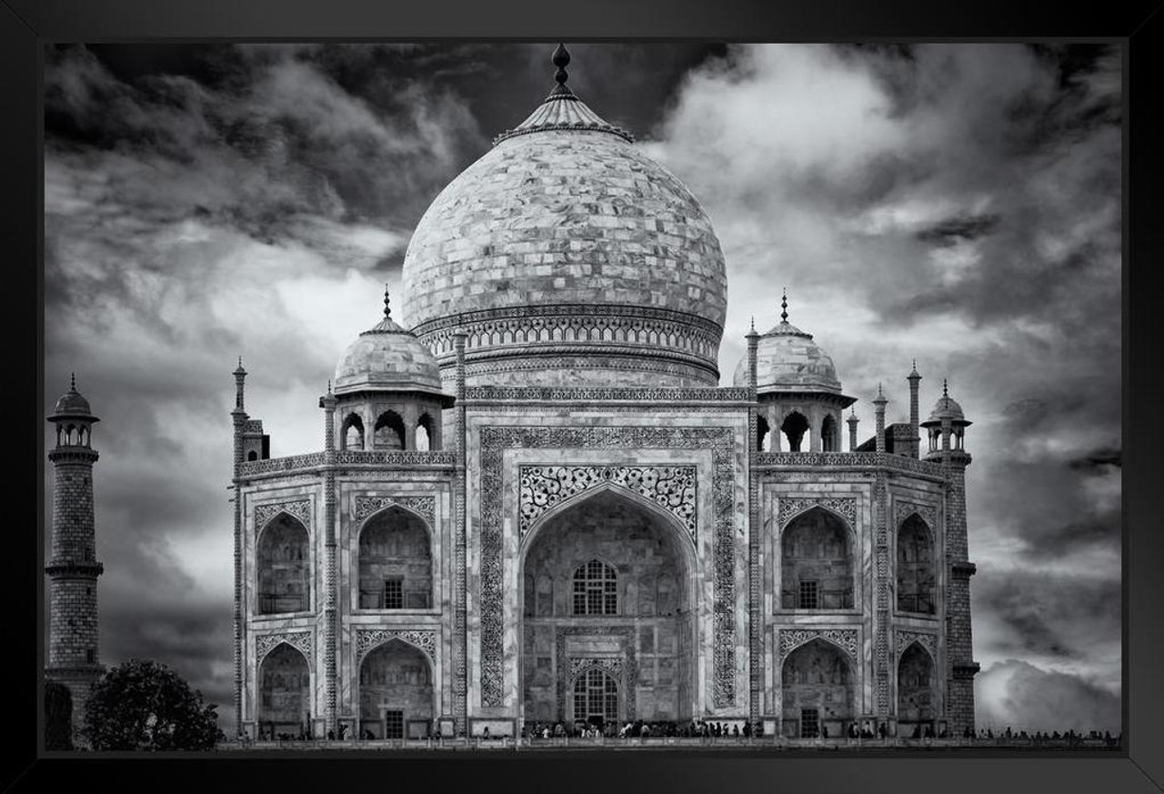 Wall Mural Taj Mahal Drawing - PIXERS.US