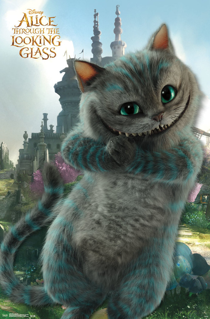 Alice 2 Through The Looking Glass Cheshire Cat Movie Cool Wall Art