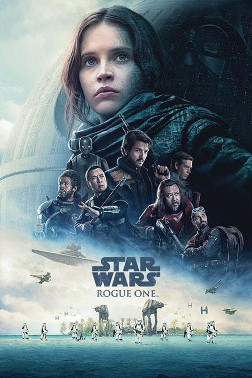 Verdragen een miljard kern Star Wars Rogue One Jyn Erso One Sheet Movie Cool Wall Decor Art Print  Poster 24x36 - Poster Foundry