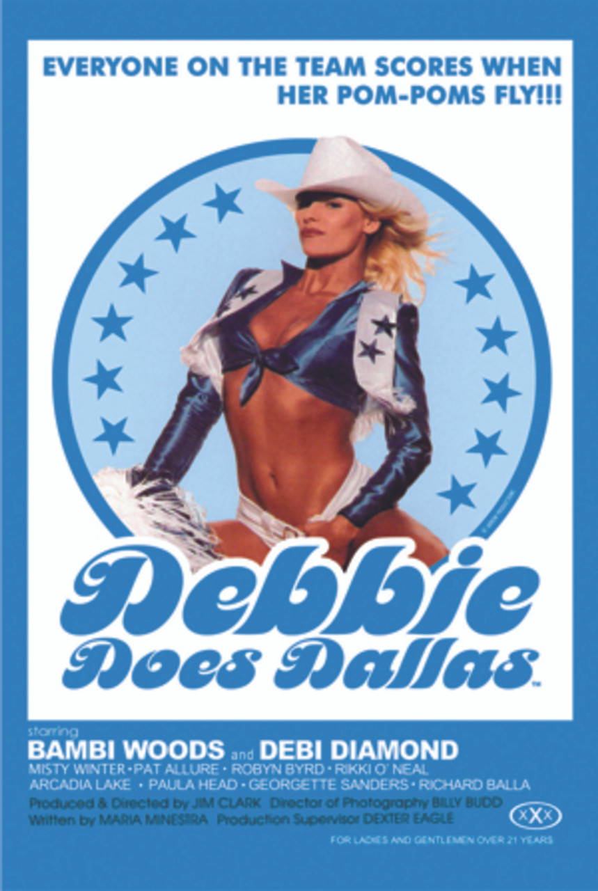 Debbie Does Dallas Classic Adult Porn Film Movie Poster 24x36