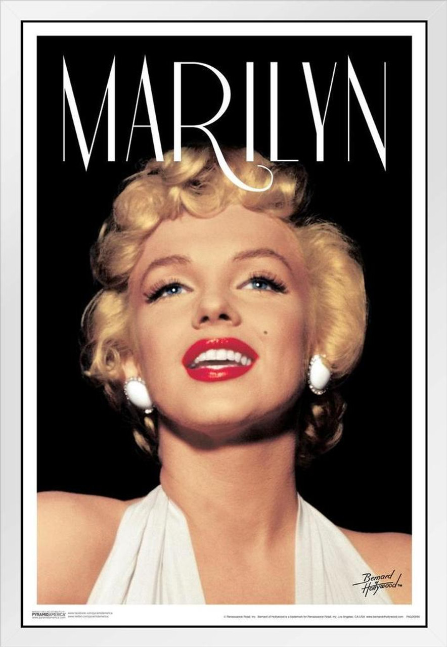 Bernard Of Hollywood Marilyn Monroe Hollywood Glamour Celebrity Actress Photograph White Wood 