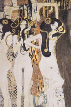 Gustav Klimt Gorgons and Typheus Gothic Reaper Art Nouveau Prints and Posters Gustav Klimt Canvas Wall Art Fine Art Wall Decor Women Landscape Abstract Painting Thick Paper Sign Print Picture 8x12