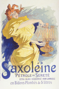 The Unscented Fuel Saxoleine For Paraffin Lamps Vintage Illustration Art Deco Vintage French Wall Art Nouveau 1920 French Advertising Vintage Poster Prints Thick Paper Sign Print Picture 8x12