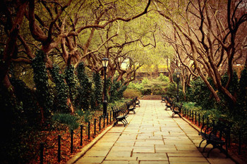 Conservatory Garden Central Park New York City Photo Photograph Thick Paper Sign Print Picture 12x8