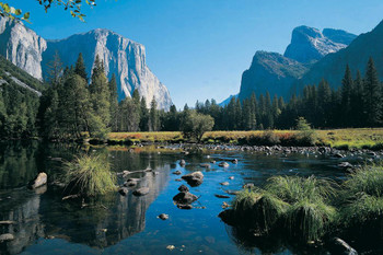 Yosemite Valley Yosemite National Park California Photo Photograph Thick Paper Sign Print Picture 12x8