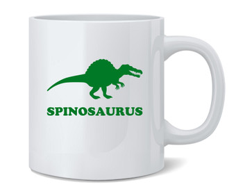 Spinosaurus Retro Dinosaur Ceramic Coffee Mug Tea Cup Fun Novelty Gift 12 oz