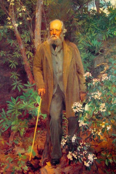 Laminated John Singer Sargent Frederick Law Olmsted Realism Sargent Painting Artwork Portrait Wall Decor Oil Painting French Poster Prints Fine Artist Decorative Wall Art Poster Dry Erase Sign 24x36