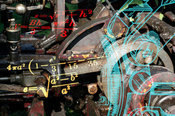 Laminated Science and Invention Photo Photograph Poster Dry Erase Wall Art 36x24