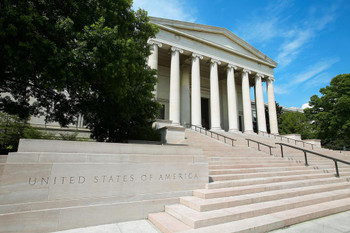 Laminated National Gallery of Art Washington DC Photo Photograph Poster Dry Erase Wall Art 36x24
