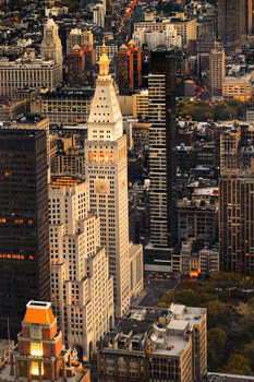 Laminated Metropolitan Life North Building Manhattan NYC Photo Photograph Poster Dry Erase Sign 24x36