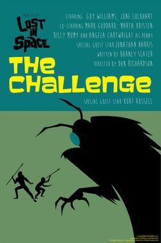 Laminated Lost In Space The Challenge by Juan Ortiz Episode 22 of 83 Art Print Poster Dry Erase Sign 24x36