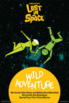 Laminated Lost In Space Wild Adventure by Juan Ortiz Episode 31 of 83 Art Print Poster Dry Erase Sign 24x36