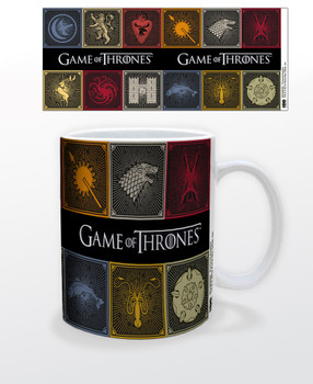 Game of Thrones GOT House Sigils Stark Lannister Targaryen Ceramic Coffee Mug Tea Cup Fun Novelty Gift 12 oz