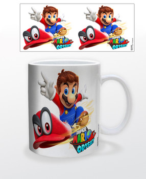 Super Mario Odyssey Switch Video Game Gamer Ceramic Coffee Mug Tea Cup Fun Novelty Gift 12 oz