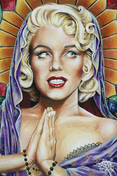 James Danger Virgin Pray Art Print Poster 24x36