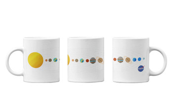 NASA Solar System Earth Planets Astronomy Space Mug 12oz