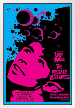 Lost In Space The Haunted Lighthouse by Juan Ortiz Episode 66 of 83 White Wood Framed Poster 14x20 Lost In Space The Haunted Lighthouse by Juan Ortiz Episode 66 of 83 White Wood Framed Poster 14x20