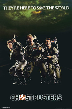 Ghostbusters 1984 Key Art Movie Poster 22x34