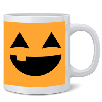 Halloween Jackolantern Pumpkin Face Cute Fall Mug 12oz